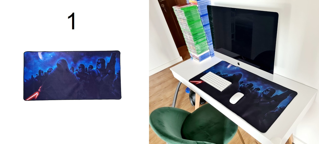 STAR WARS PODKŁADKA POD MYSZ MEGA DUŻA 80*40 CM Marka Greenzone