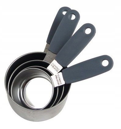 

Miarki kuchenne od 60 do 250 ml łyżki pomiarowe