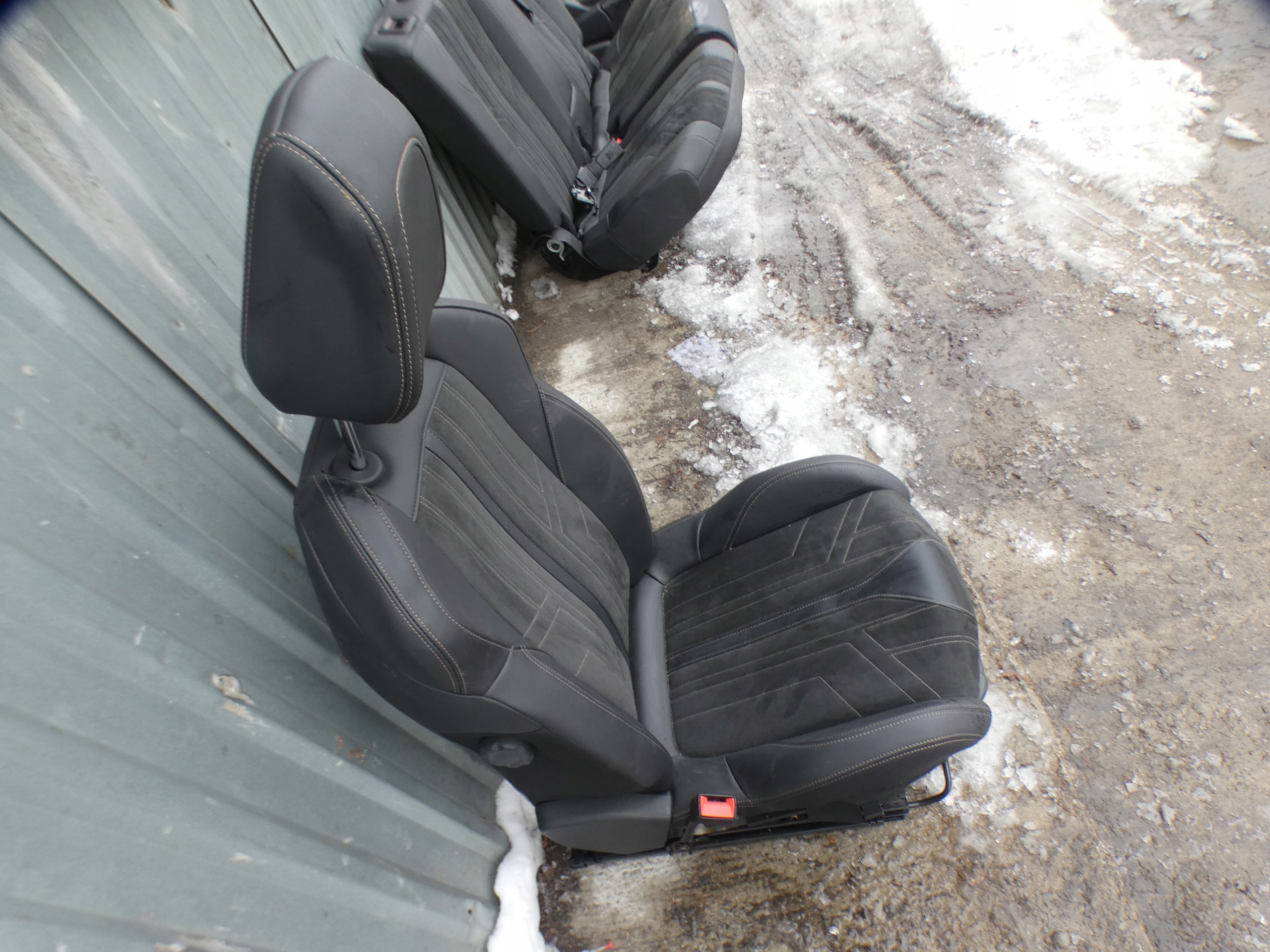 seats inner semi leather side PEUGEOT 3008 II