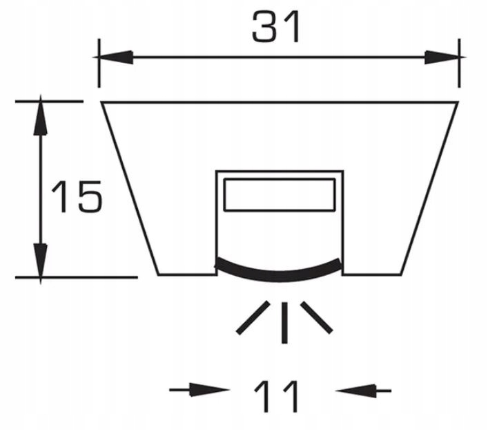 Profil mahoniowy do taśmy LED 9530-5 Numer katalogowy części 9530-5