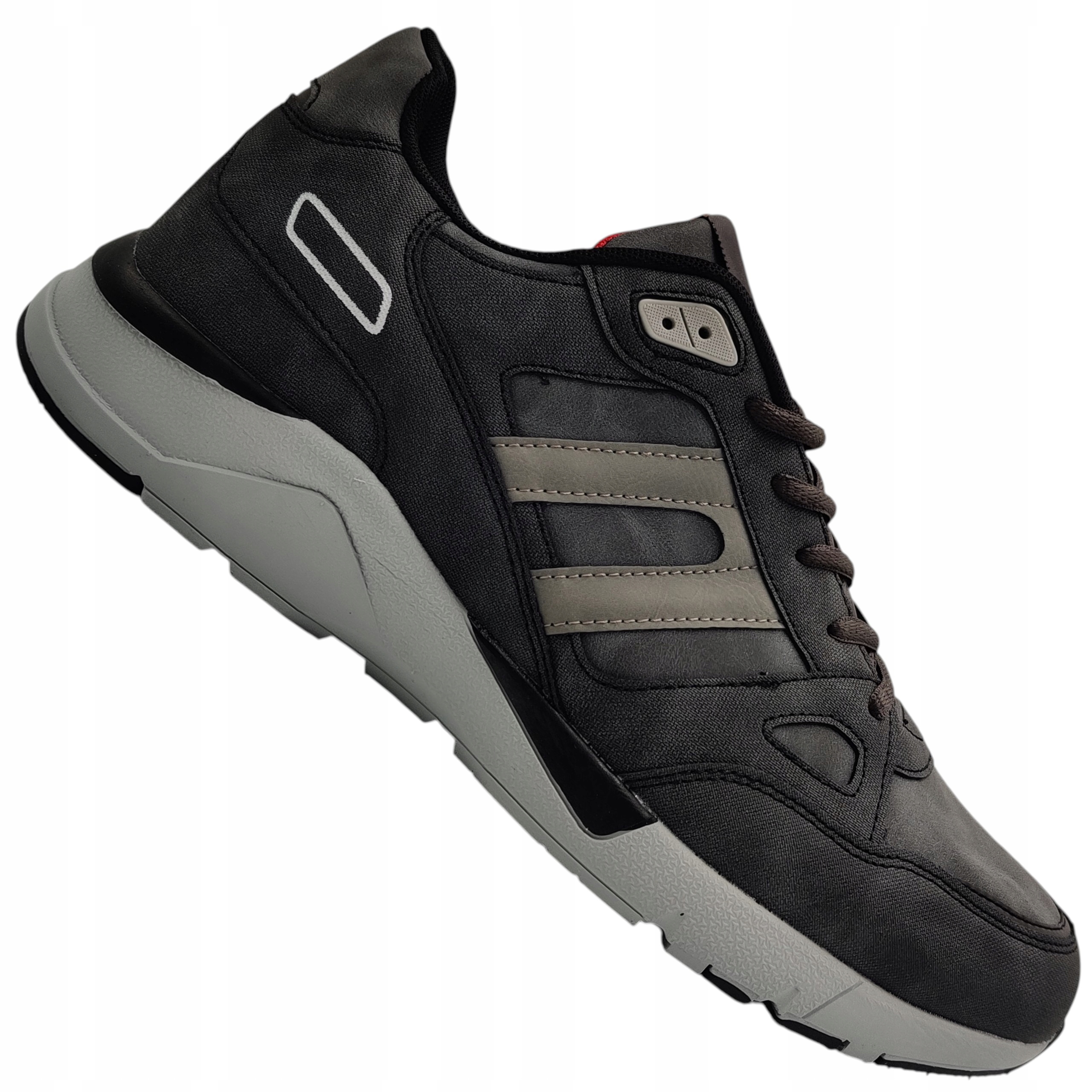 Buty Męskie Erino Sportowe Solidne Casual Sneakersy Duże Rozmiary r47