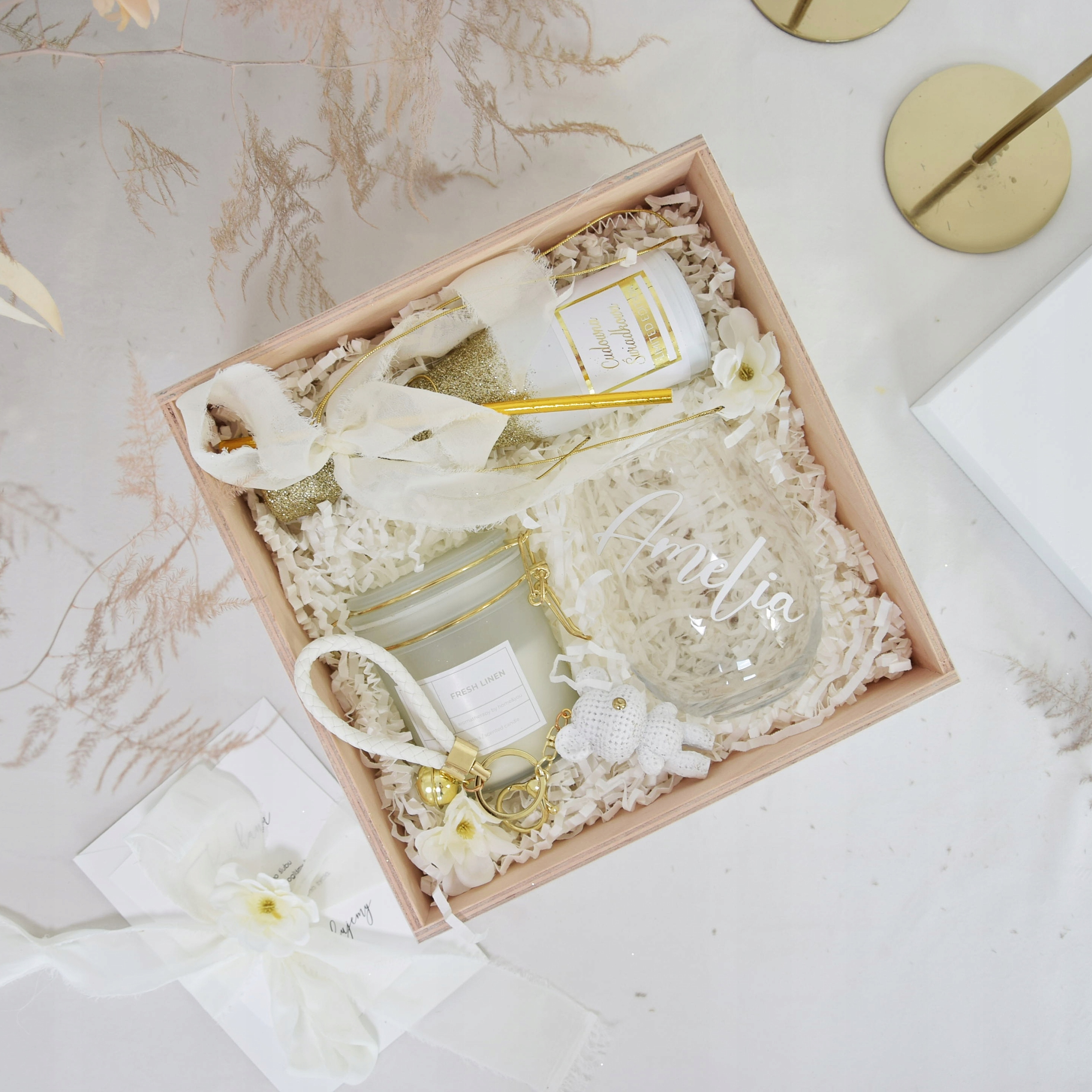 Podziękowanie dla świadkowej ślub box prezentowy B EAN (GTIN) 5905351311919