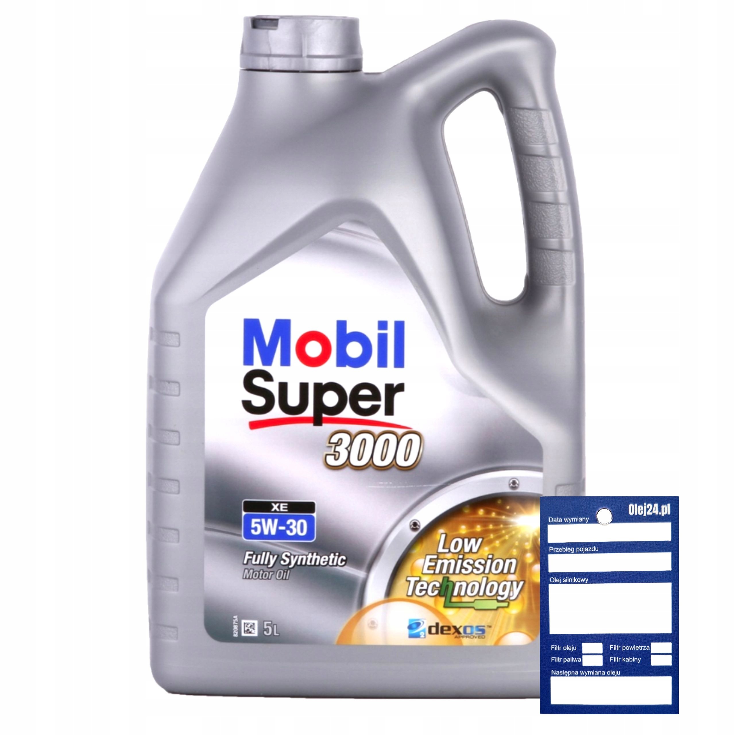 Olej silnikowy Mobil 3000 Xe 5W30 5L