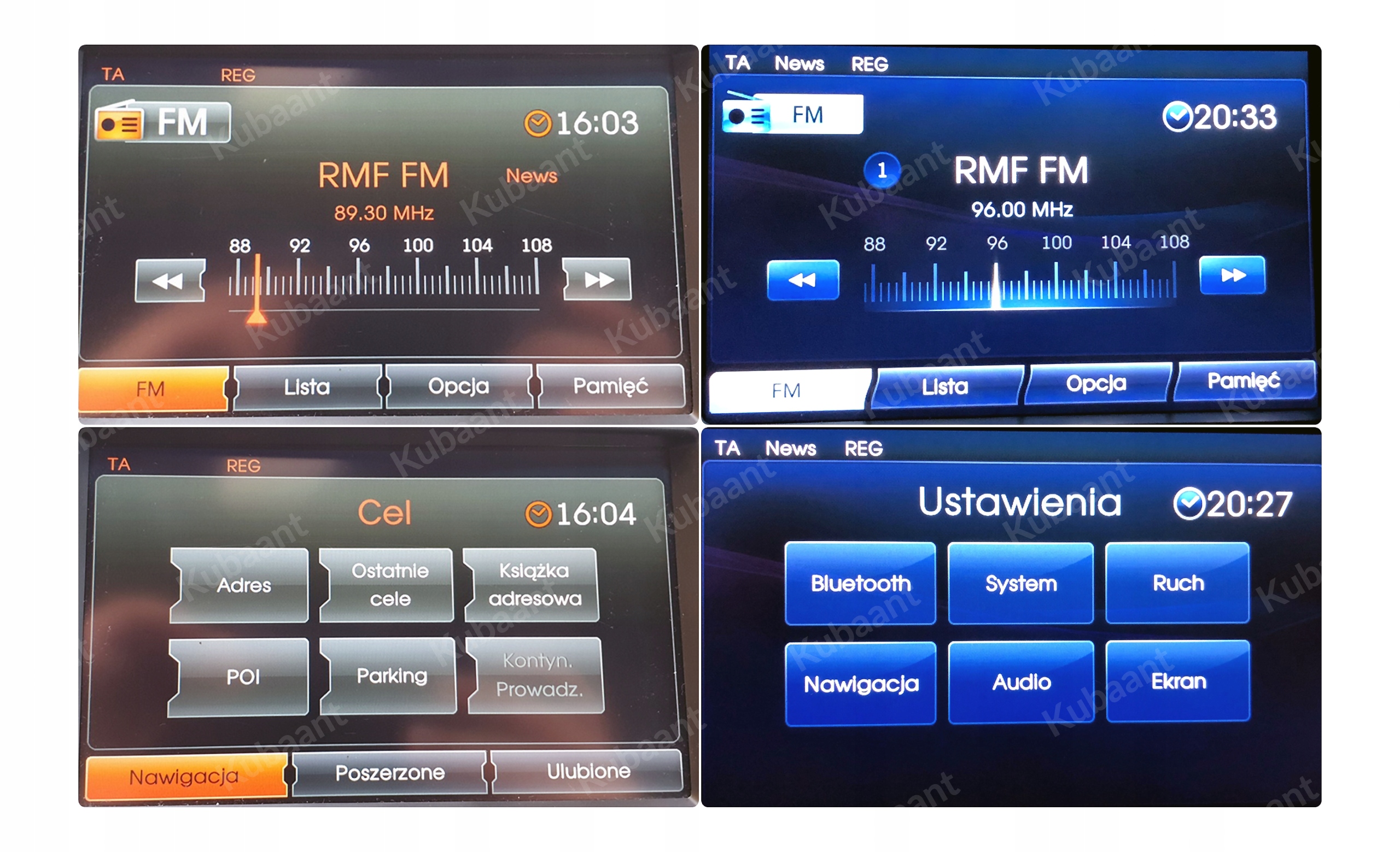 Актуалізація карта i системи 2022r HYUNDAI KIA 10-15