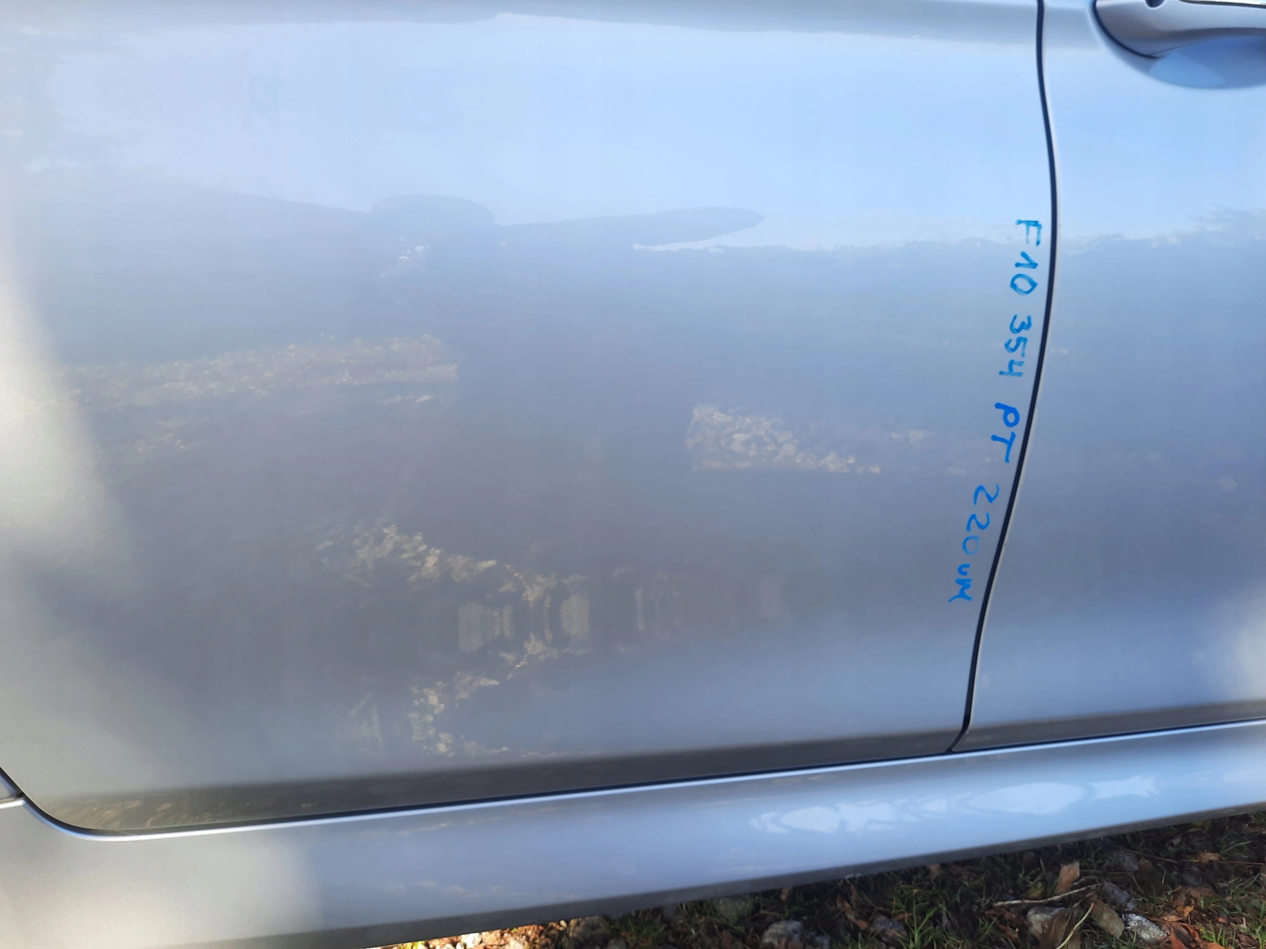 BMW 5 F10 Tür Hinten Rechts Door Porta Porte - Thumbnail 7