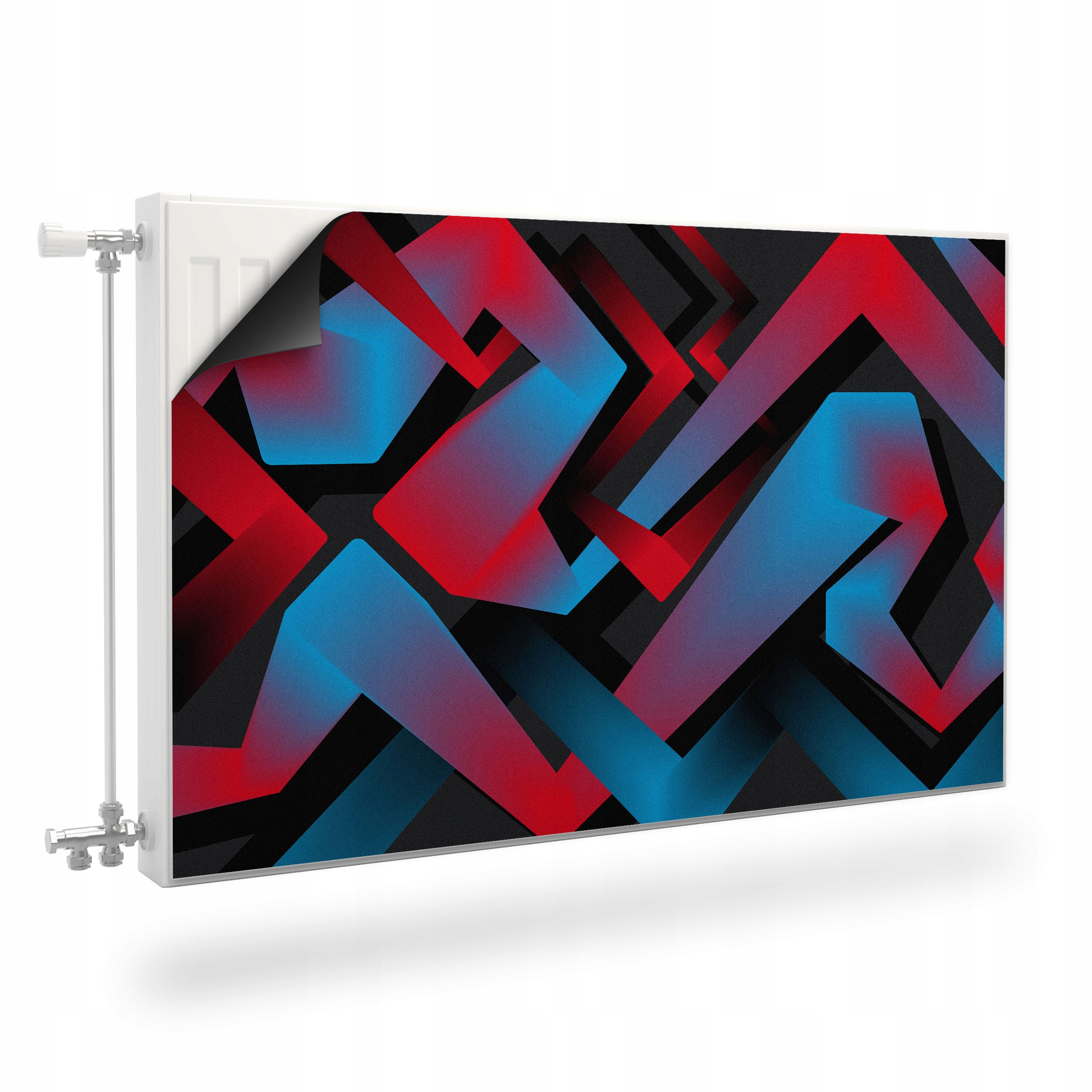 Magnetická Podložka Na Radiátor Abstrakce Moderní 3D Vzor Magnet 120x60