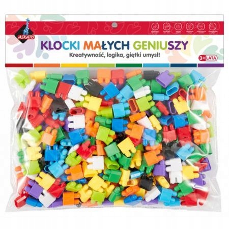 

Klocki Małych Geniuszy Cegiełki 280 elementów