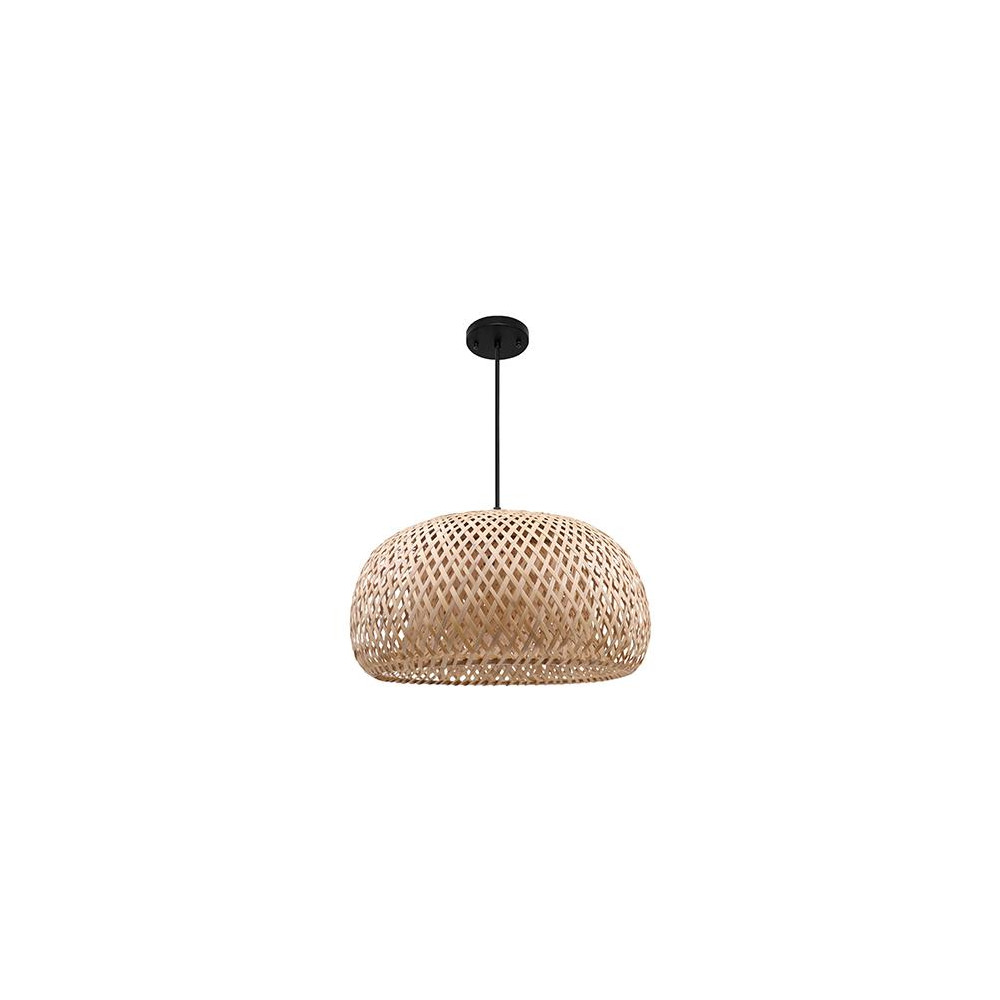Stropní Svítidlo Denis Ocel Bambus Led E27 230V 40W
