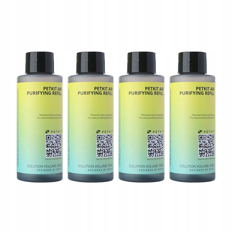 Levně Náplň Eliminátoru Zápachu Petkit Do Záchodu Pura X Max 4 Kusy 50ML