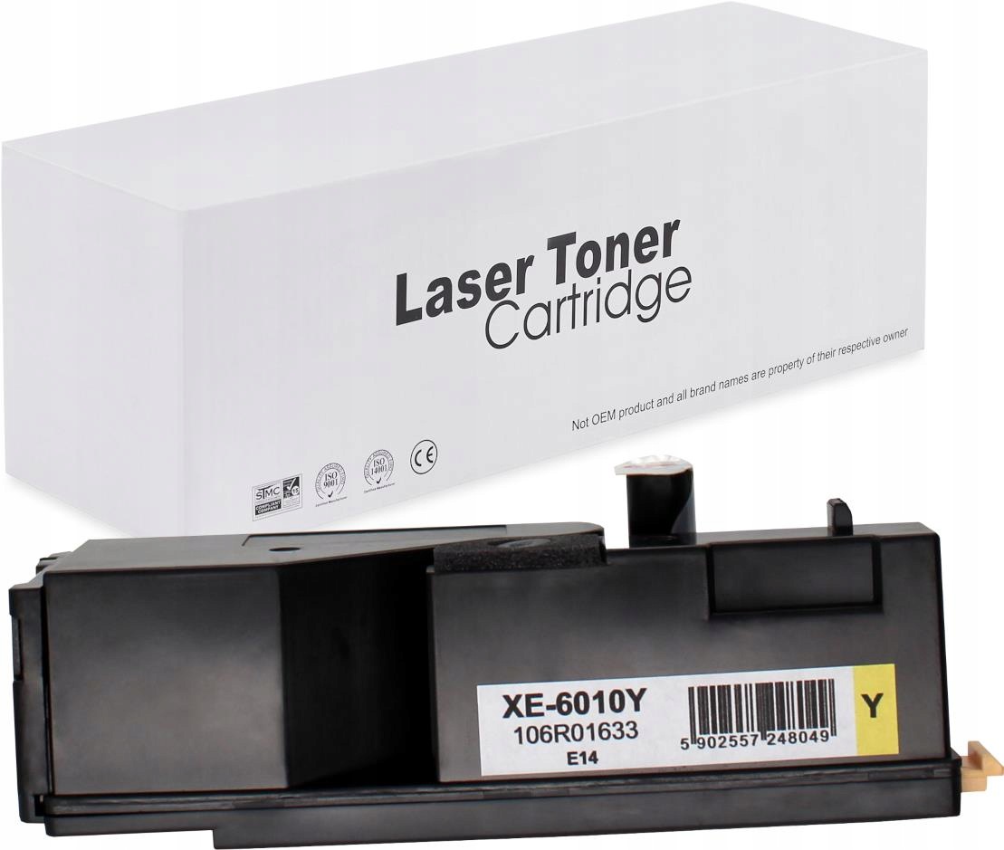 Toner XE-6010Y do Xerox 106R01633 Phaser 6000 WorkCentre 6015 Żółty 1k