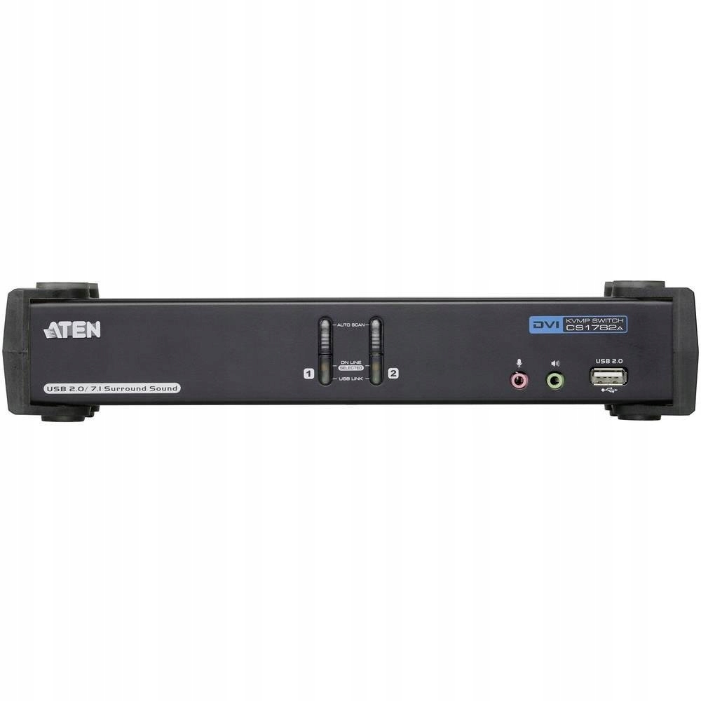 Przełącznik KVM ATEN CS1782A-AT-G 2 porty, USB 2.0 Kod producenta CS1782A-AT-G