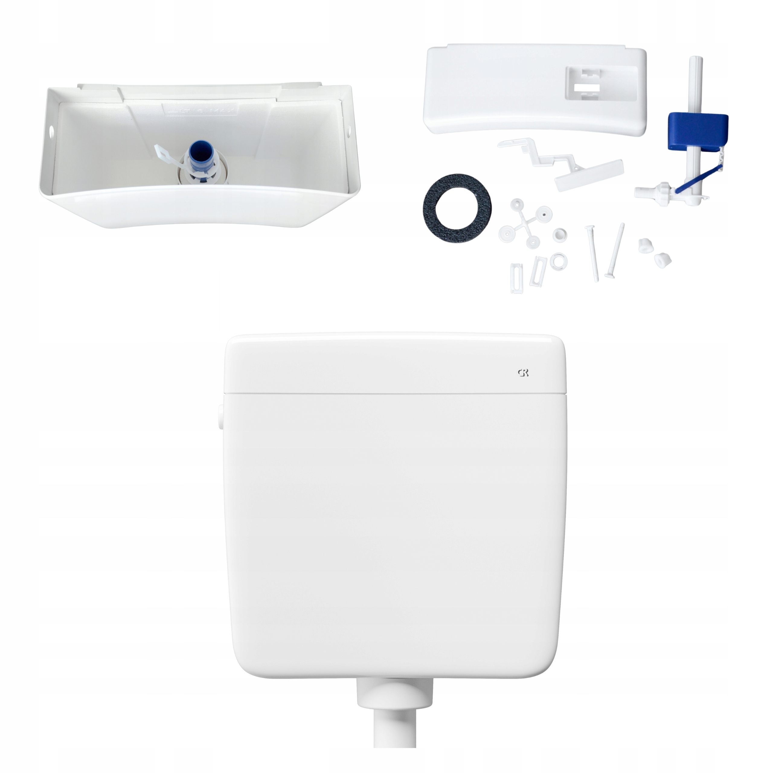 Wc splachovač Dolnopluk závěsný Start Stop Il kompakt ventil plovák Nádrž