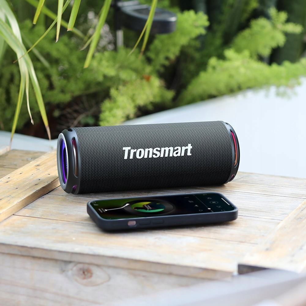PRZENOŚNY GŁOŚNIK BLUETOOTH BEZPRZEWODOWY TRONSMART MOBILNY 24W IPX7 USB Zasilanie akumulatorowe