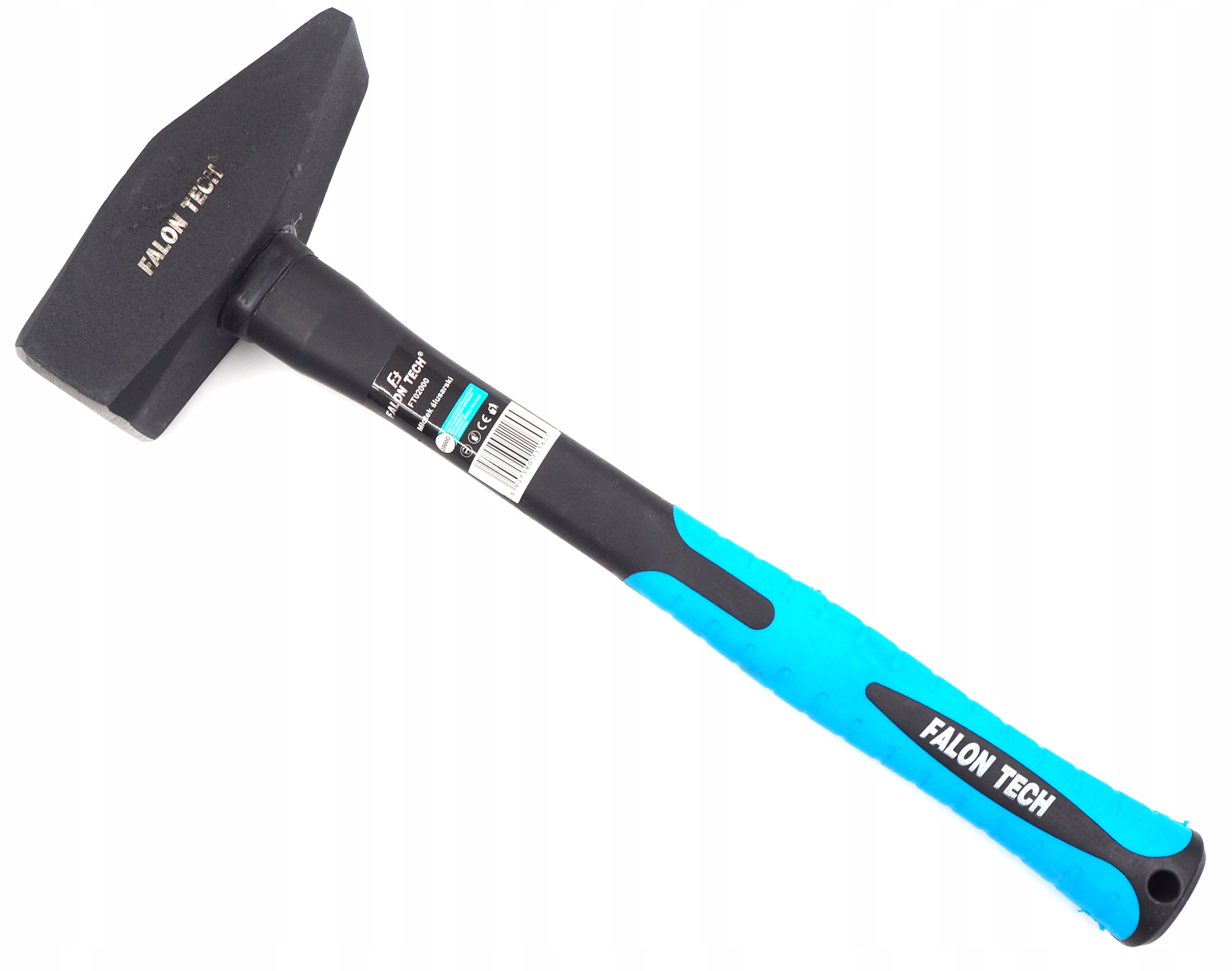 Młotek Młot Ślusarski Fiberglass 2000G 2KG Włókno Szklane Falontech FT02000