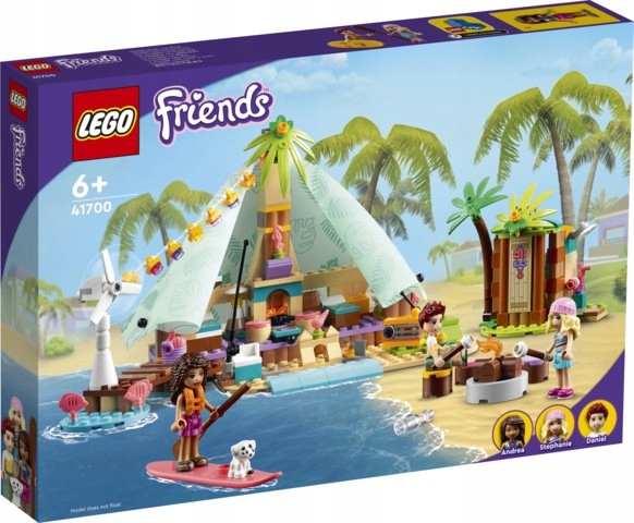 Lego – Přátelé – Luxusní Kemp Na Pláži – 41700