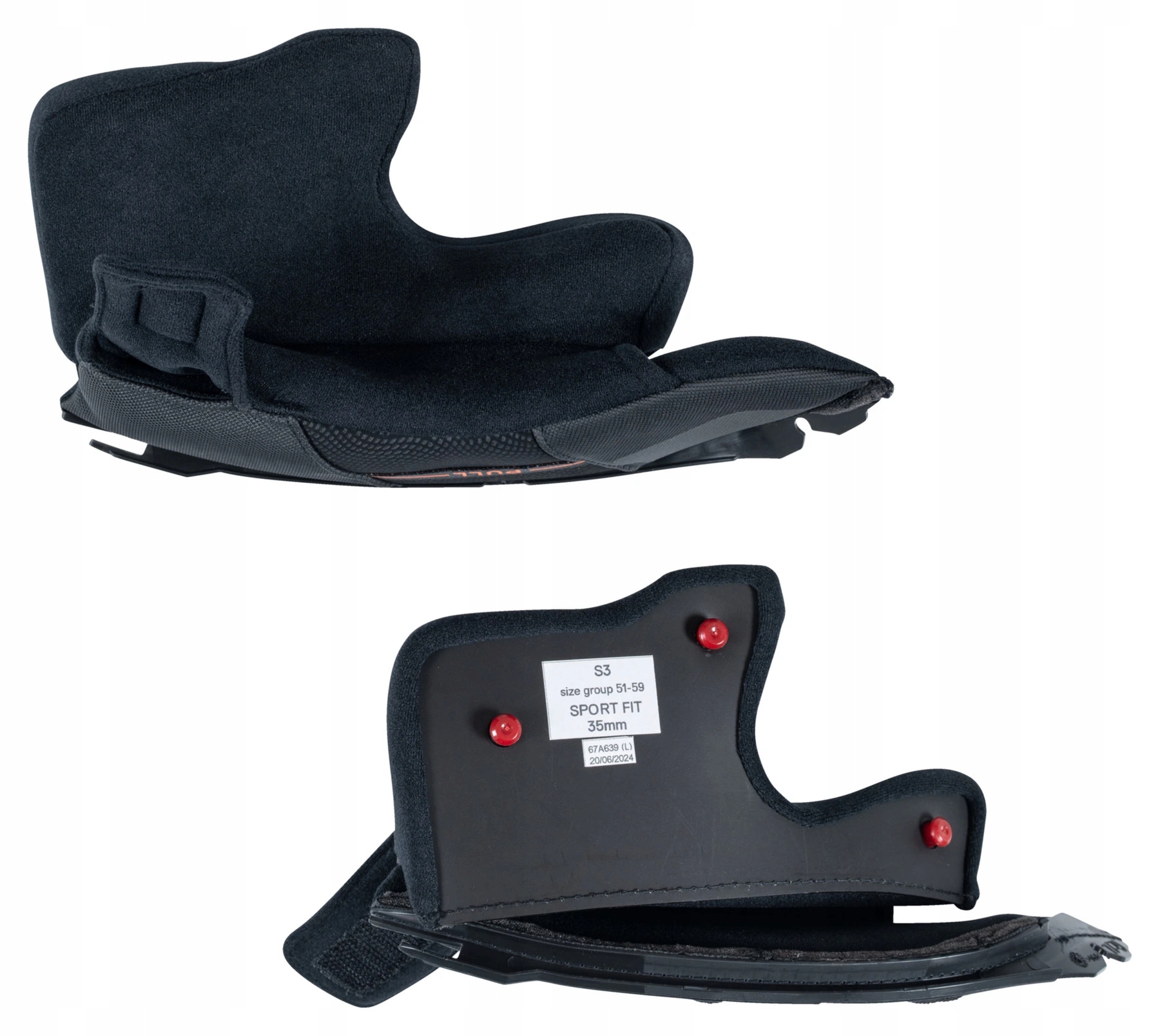 Schuberth boky S3 Sport 35 mm custom fit small 50-59