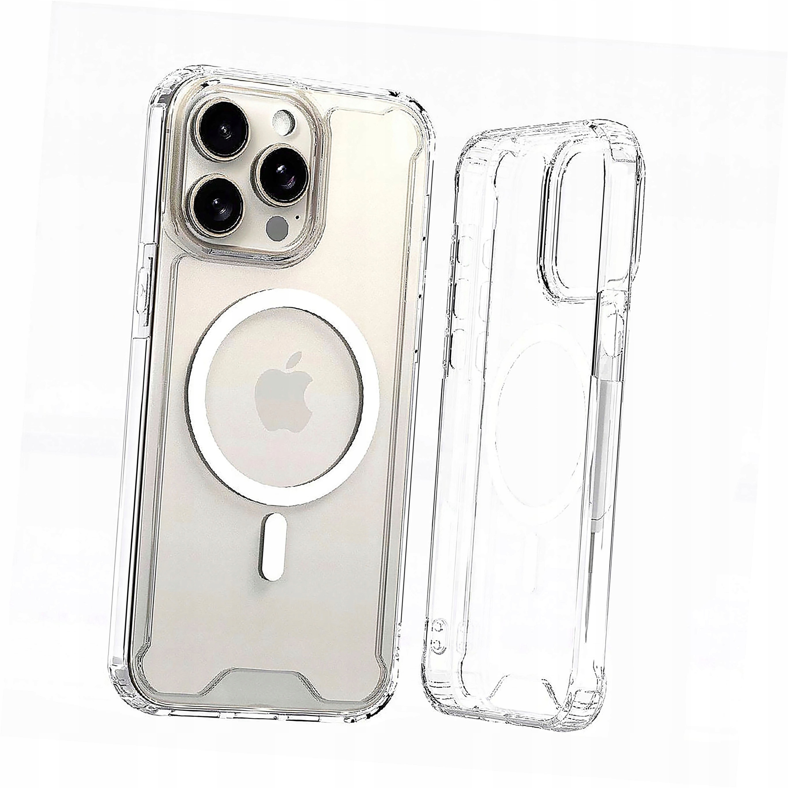 Etui Clear Corner Case MagSafe do iPhone 16 Pro Max przezroczyste