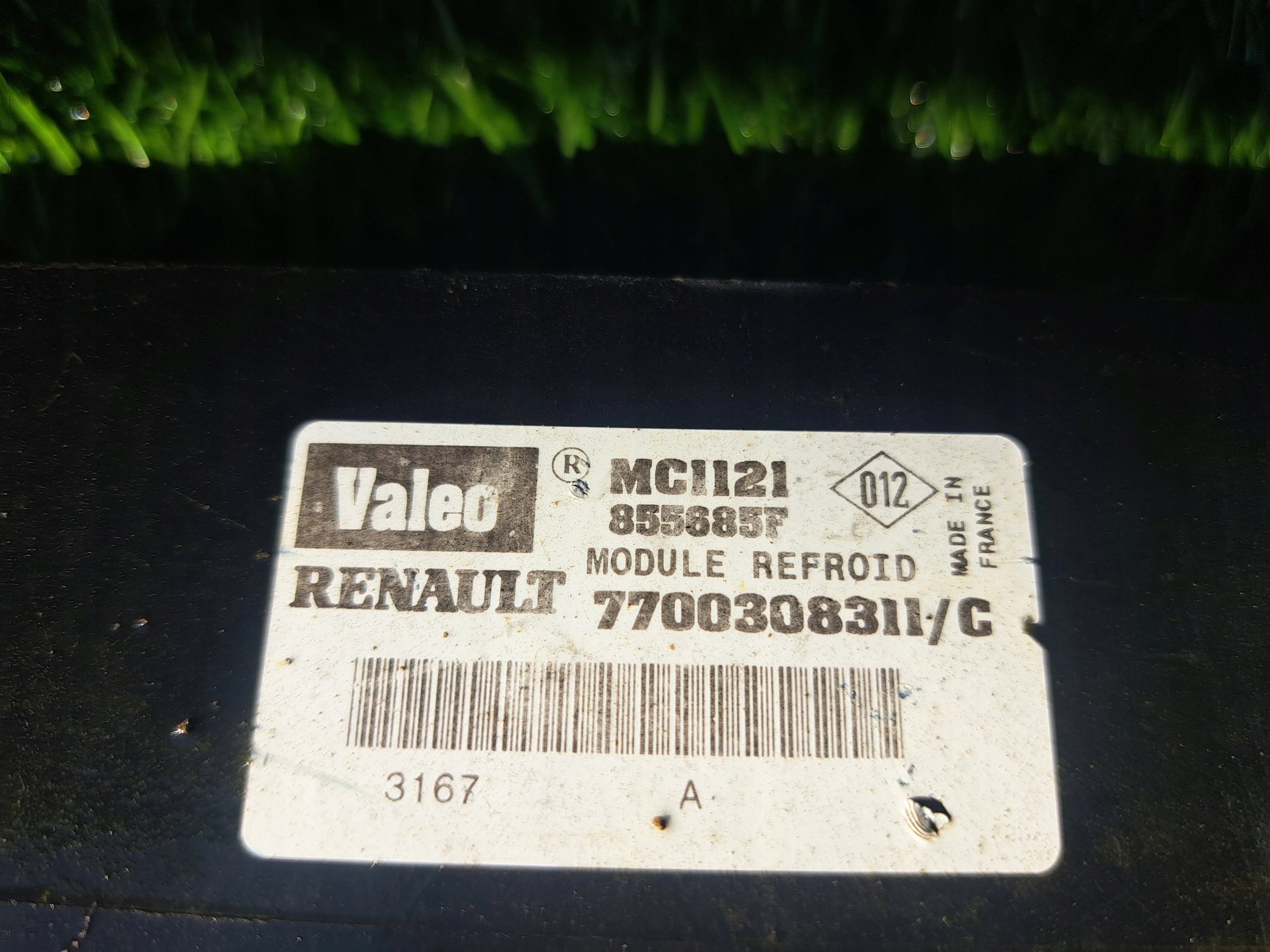 RENAULT MASTER MOVANO 7700308311C obal ventylátora
