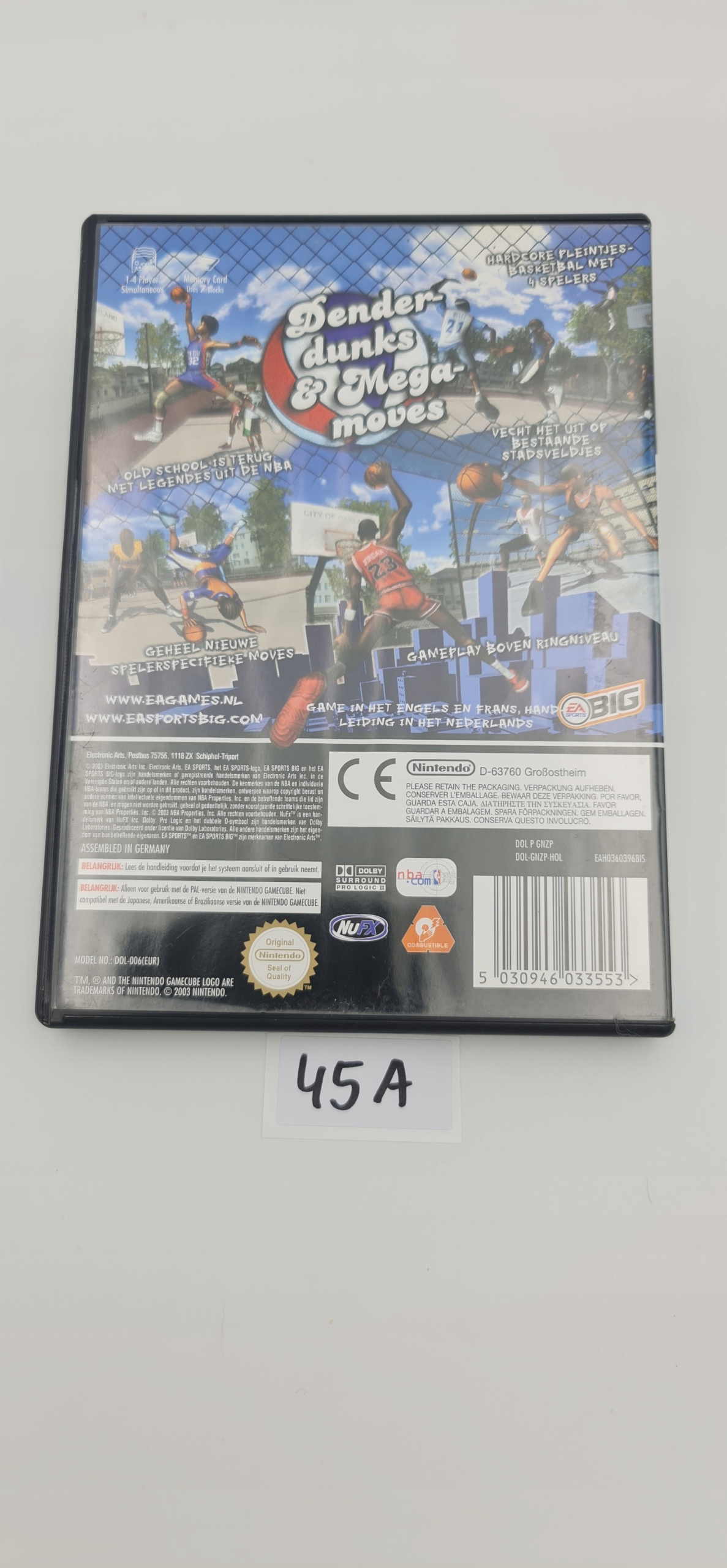 NINTENDO GAMECUBE NBA STREET VOL.2 Tematyka gry akcji