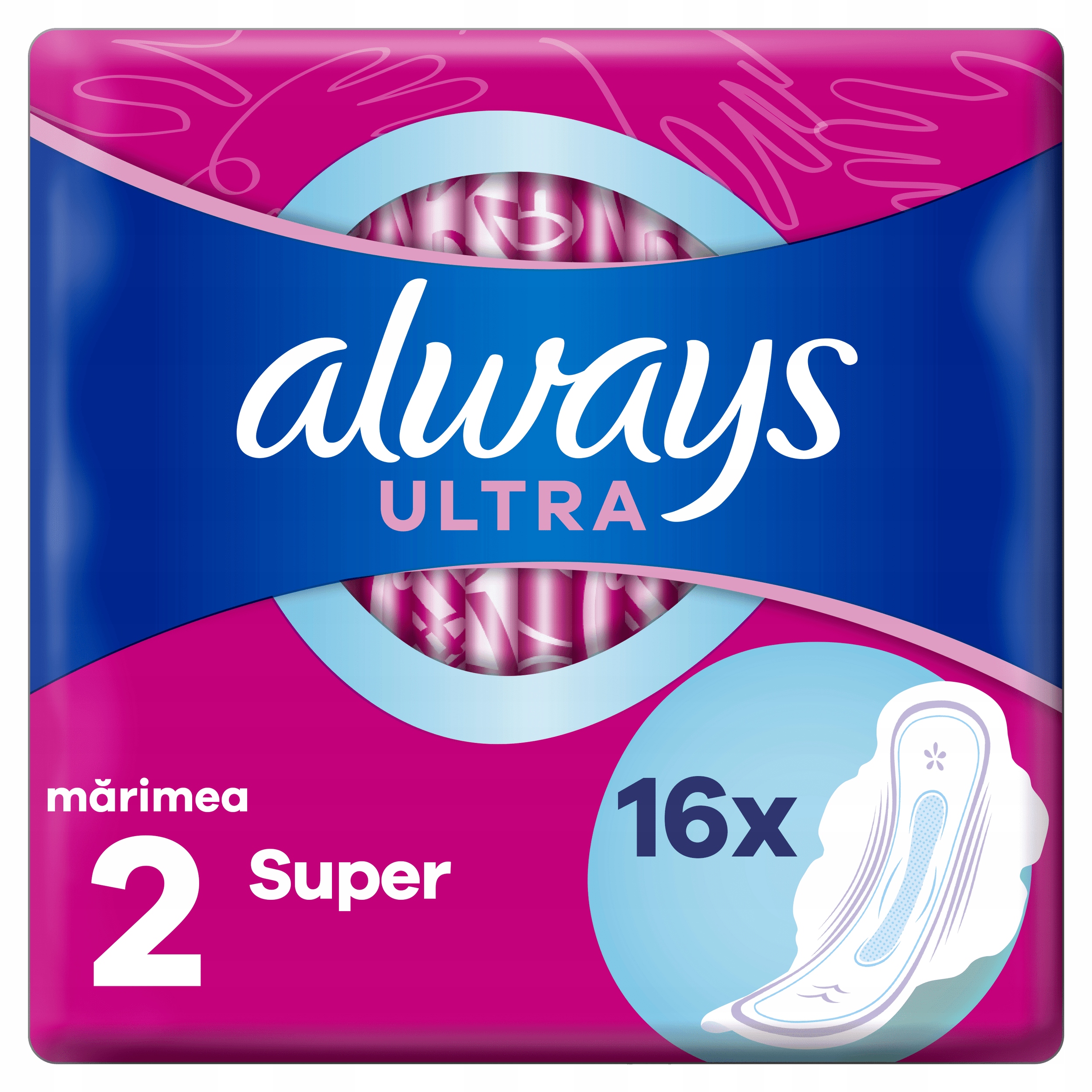 

Podpaski Always Ultra Duo 16 sztuk