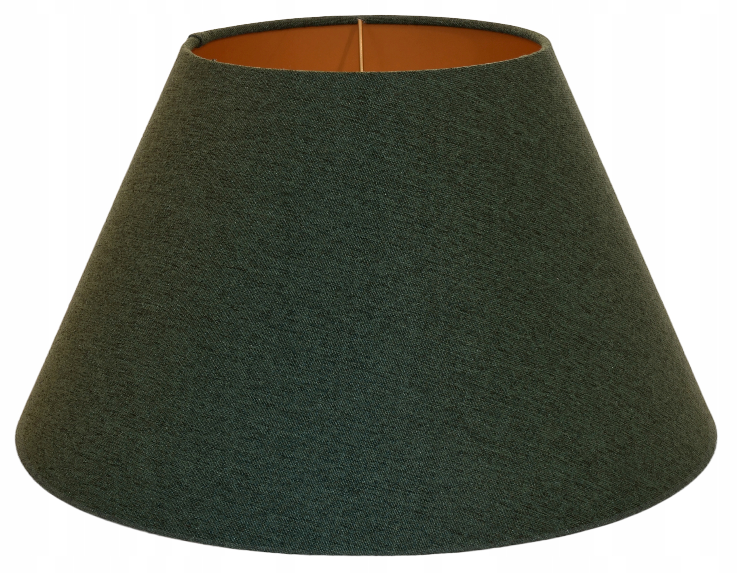 Tienidlo na lampu E27 Zelená borovica Zlatý stred 20x45 H24 Avola