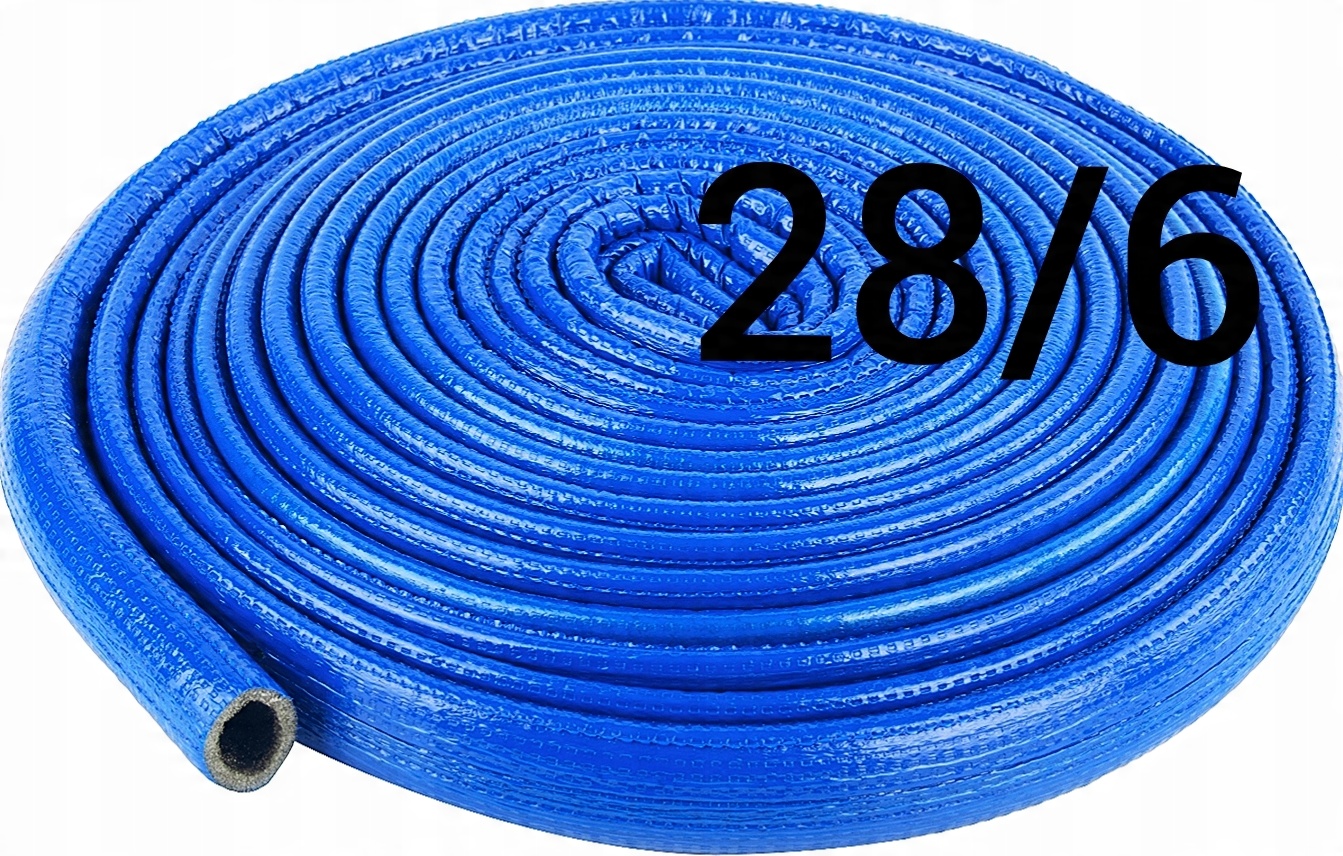 

Otulina Izolacja Krążek Pex 25 28/6 10MB Niebieska
