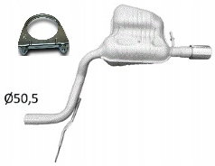 Audi A6 C6 3.2 Fsi Quattro 2004-2008 Tlumič Pravý