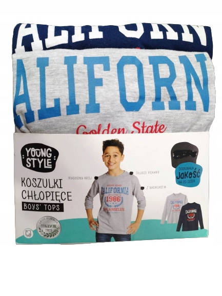 

Koszulki chłopięce zestaw 2 sztuk 158/164