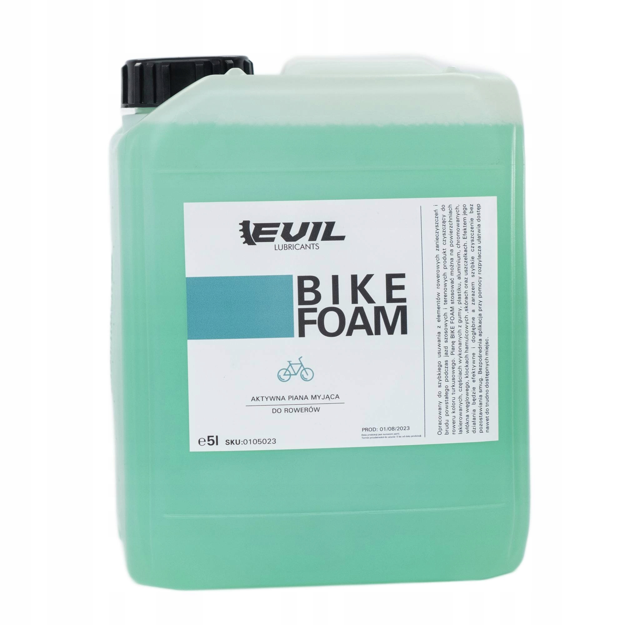 Aktywna Piana Do Mycia Czyszczenia Roweru 5L Evil Bike Foam Silna