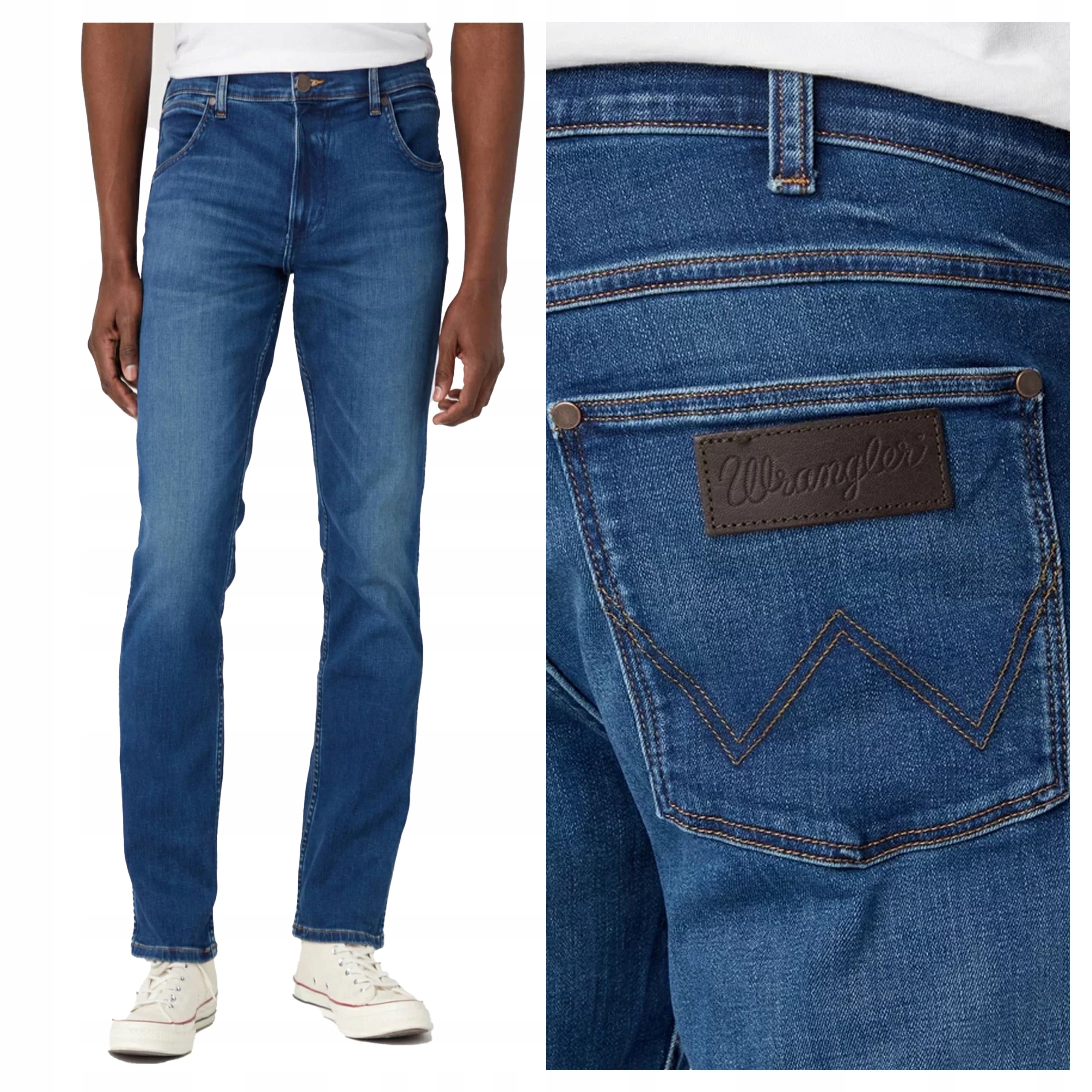 Wrangler Greensboro Verve Pánské džíny Jednoduché W31 L34