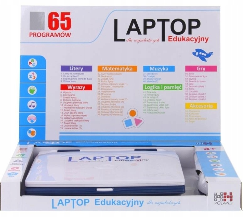 Komputerek Laptop edukacyjny dla dzieci HH Poland Marka HH Poland