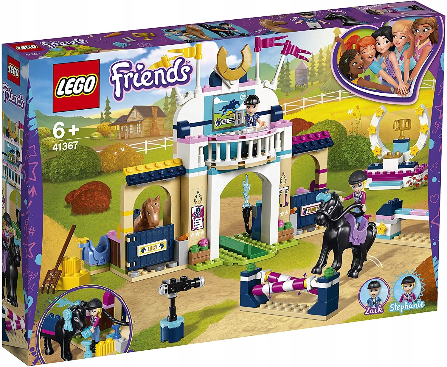 

Lego 41367 Friends Skoki przez przeszkody Stephani