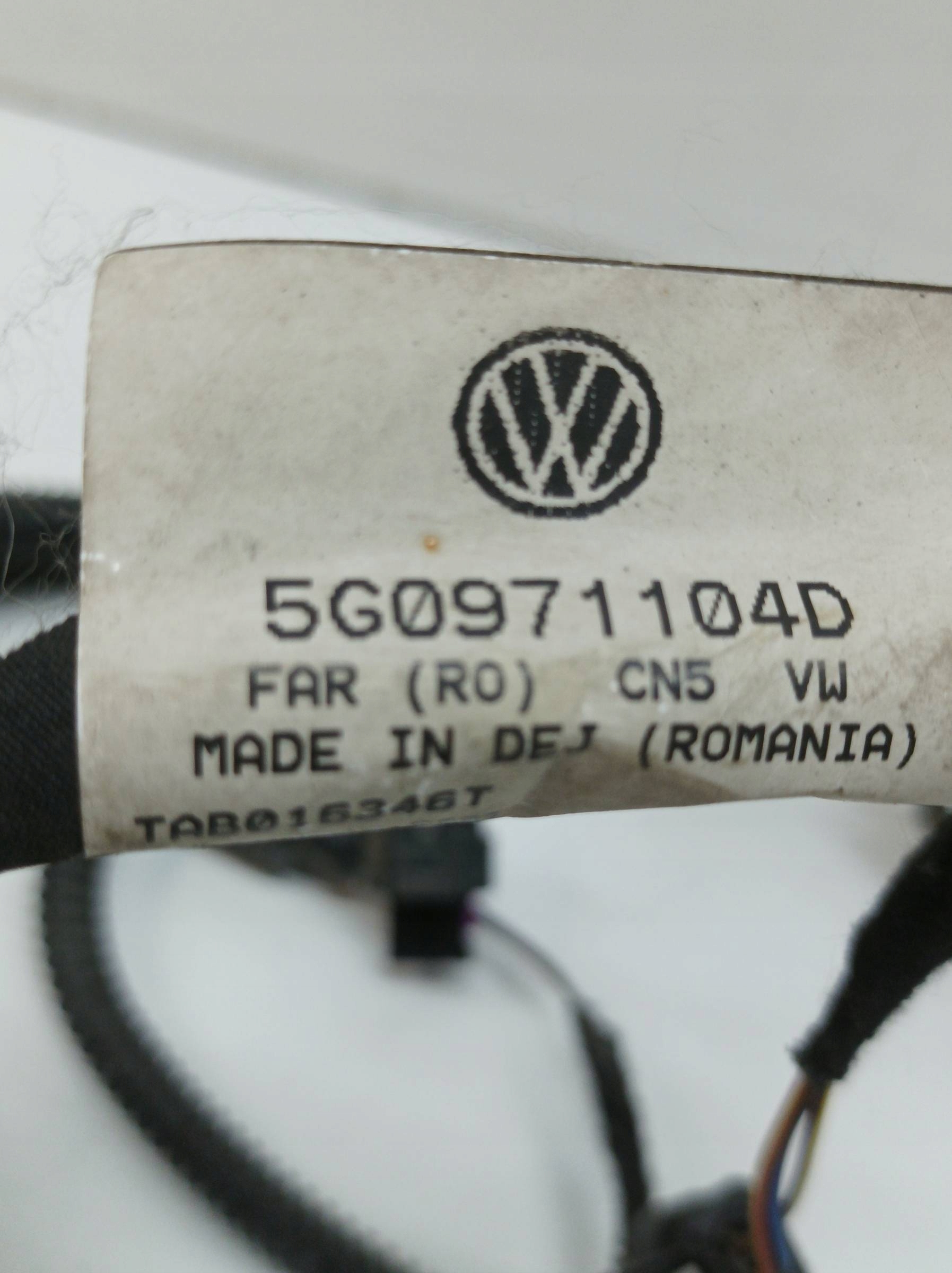 bundle CZUJNIKOW PDC rear part 5G0971104D VW Volkswagen Golf VII (2014- )