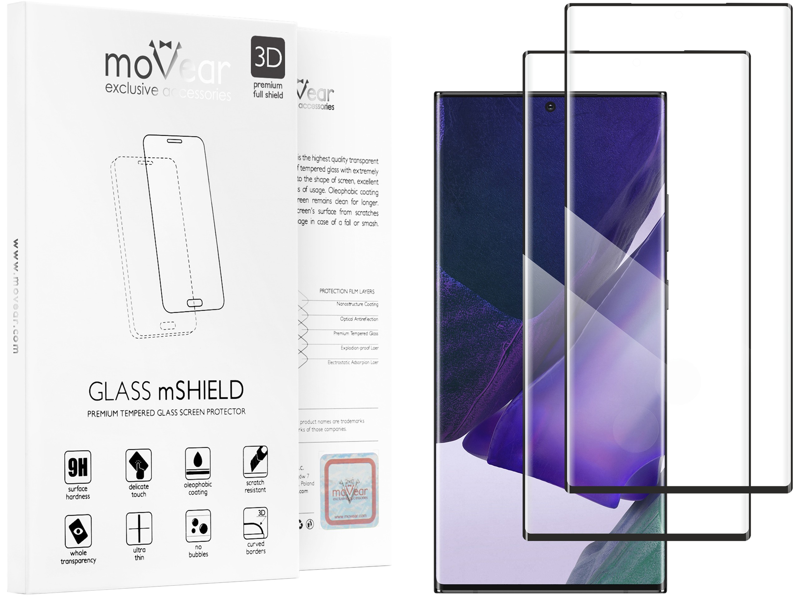 

Szkło hartowane 3D na Samsung Galaxy Note 20 Ultra
