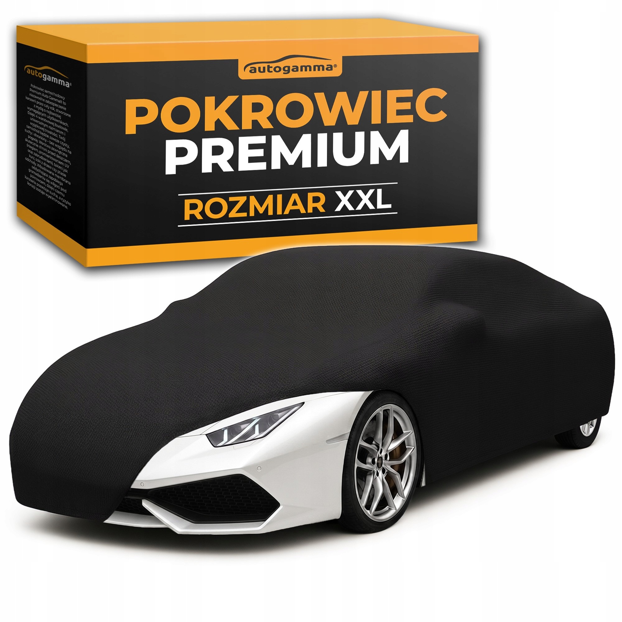 Pokrowiec Premium Ochrona Auta Deszcz Śnieg Plandeka do samochów XXL