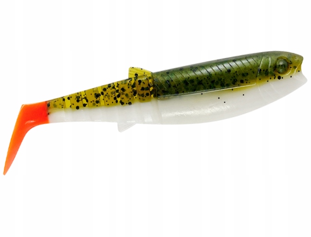 

Savage Gear Cannibal Kopyto 10cm Olive Hot Orange
