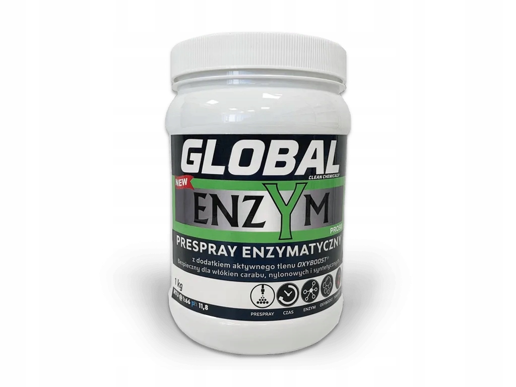 

Global Enzym Pro98 1kg środek do prania tapicerki
