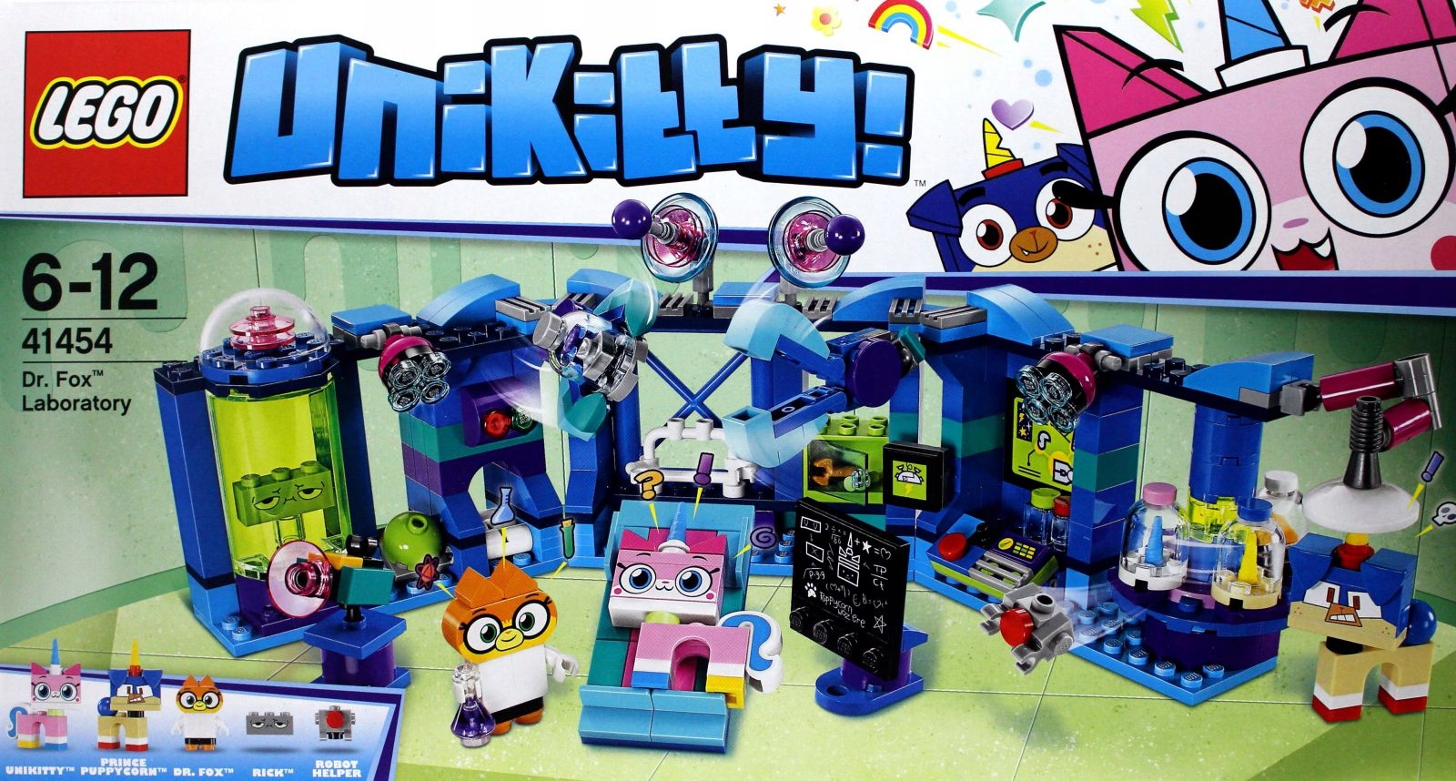 LEGO Unikitty 41454 Unikitty Laboratorium dr Lisiczki