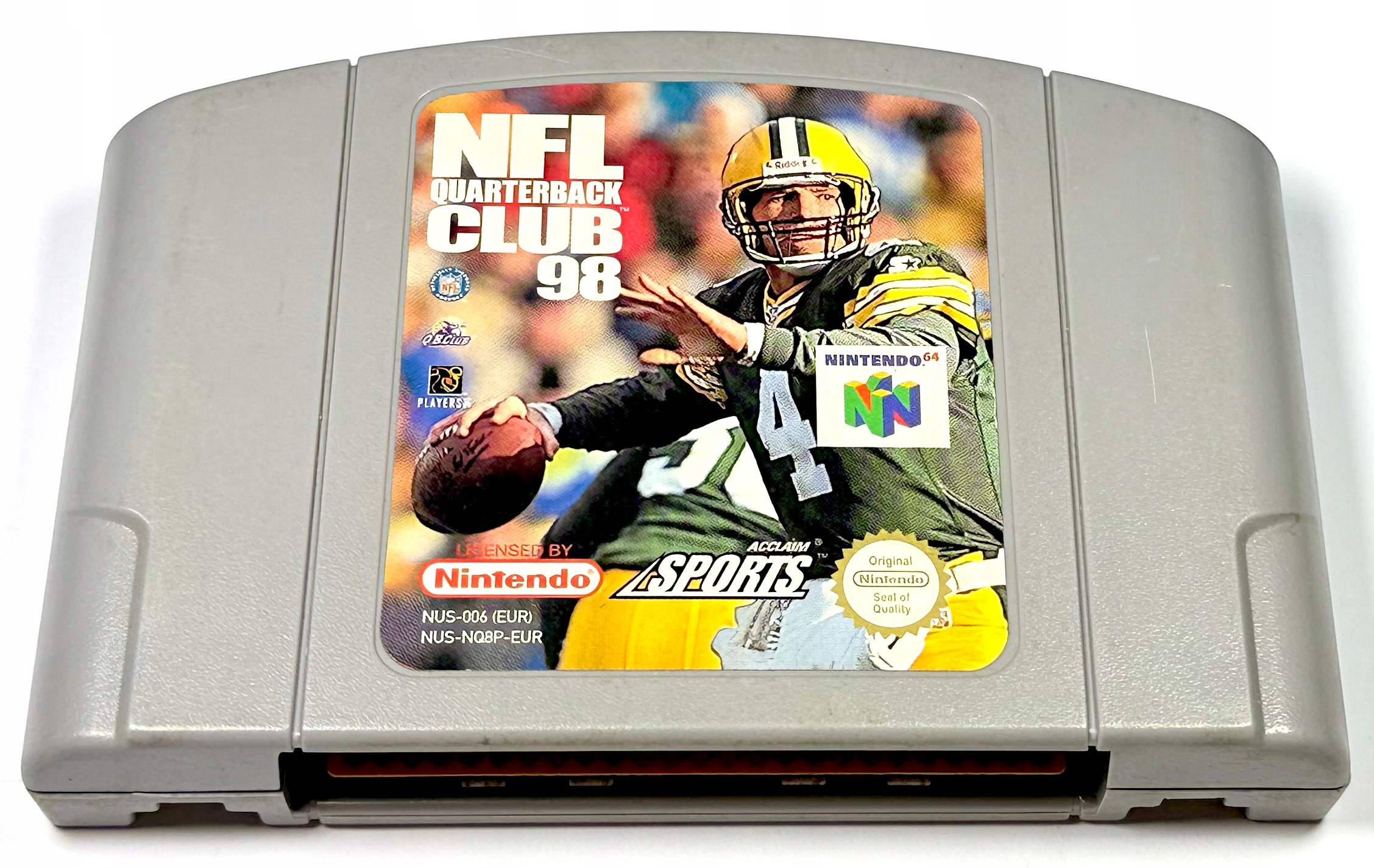 NFL QUARTERBACK CLUB 98 Nintendo 64 pudełkowa