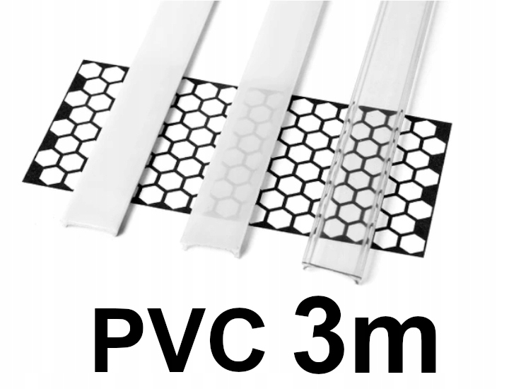 KLOSZ DO PROFILI LED 3M A B C D G H Y Z X W MONO IPA12 APA12 - PVC