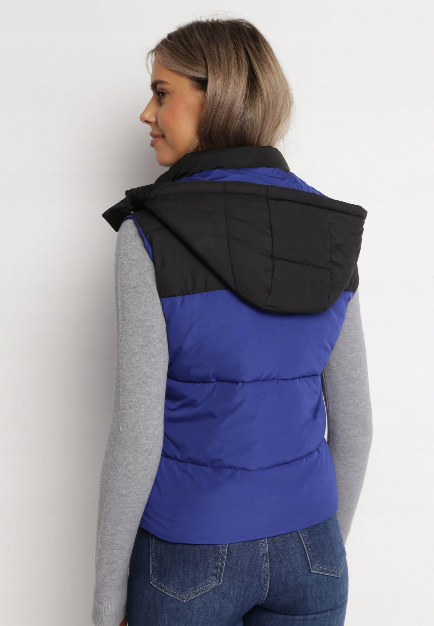 Born2Be Niebieska Kamizelka damska Rozmiar L