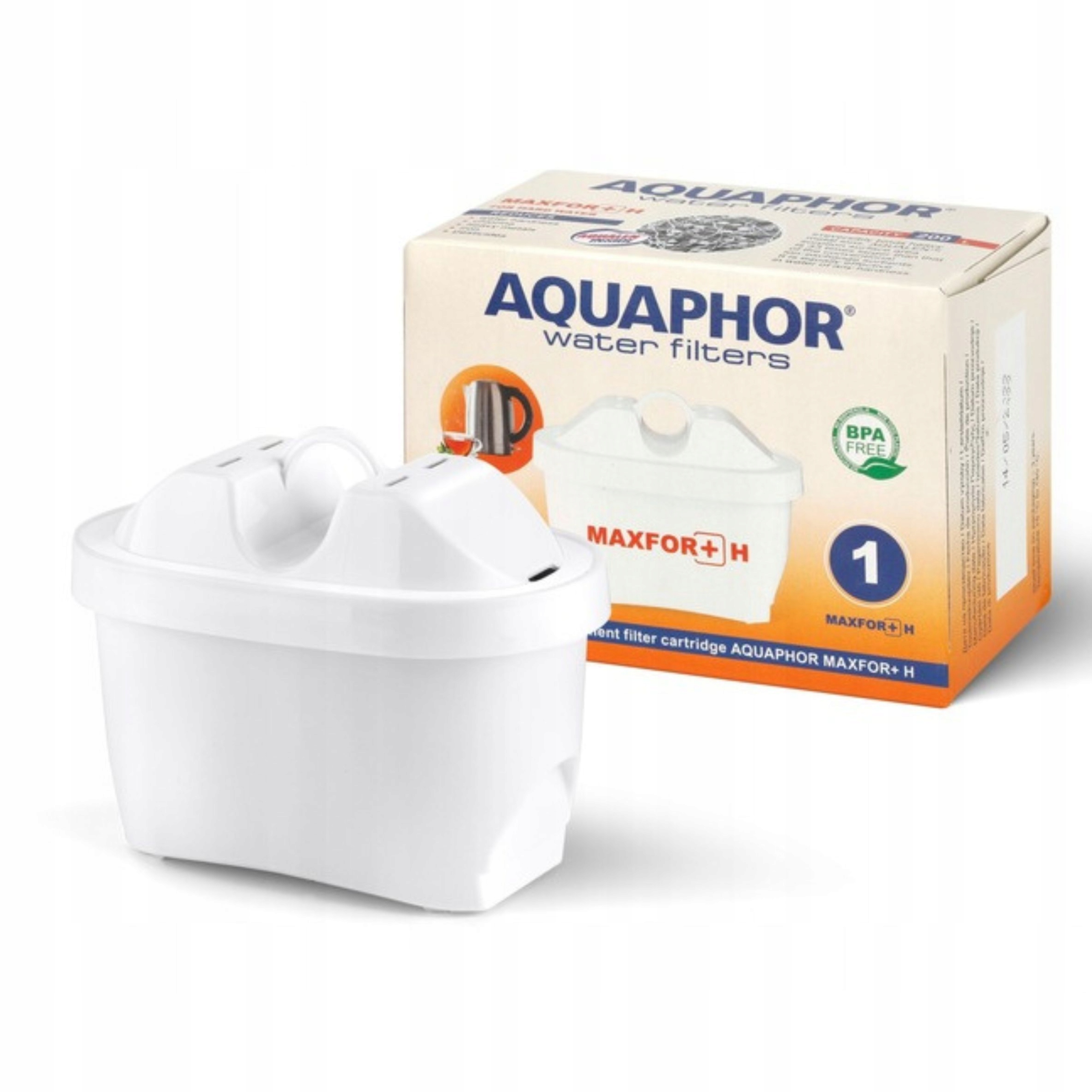 Filtr na tvrdou vodu Aquaphor Maxfor+ H, náhradní náplň do džbánu 18 ks