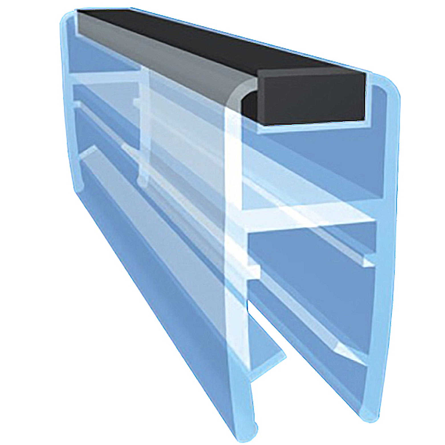 2M USZCZELKA DO DRZWI PRYSZNICOWYCH MAGNETYCZNA KABINY PRYSZNICOWEJ 4 5 6MM