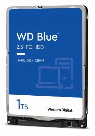 

Dysk Wd Blue 2.5'' 1TB WD10SPZX 128MB Cache 7mm