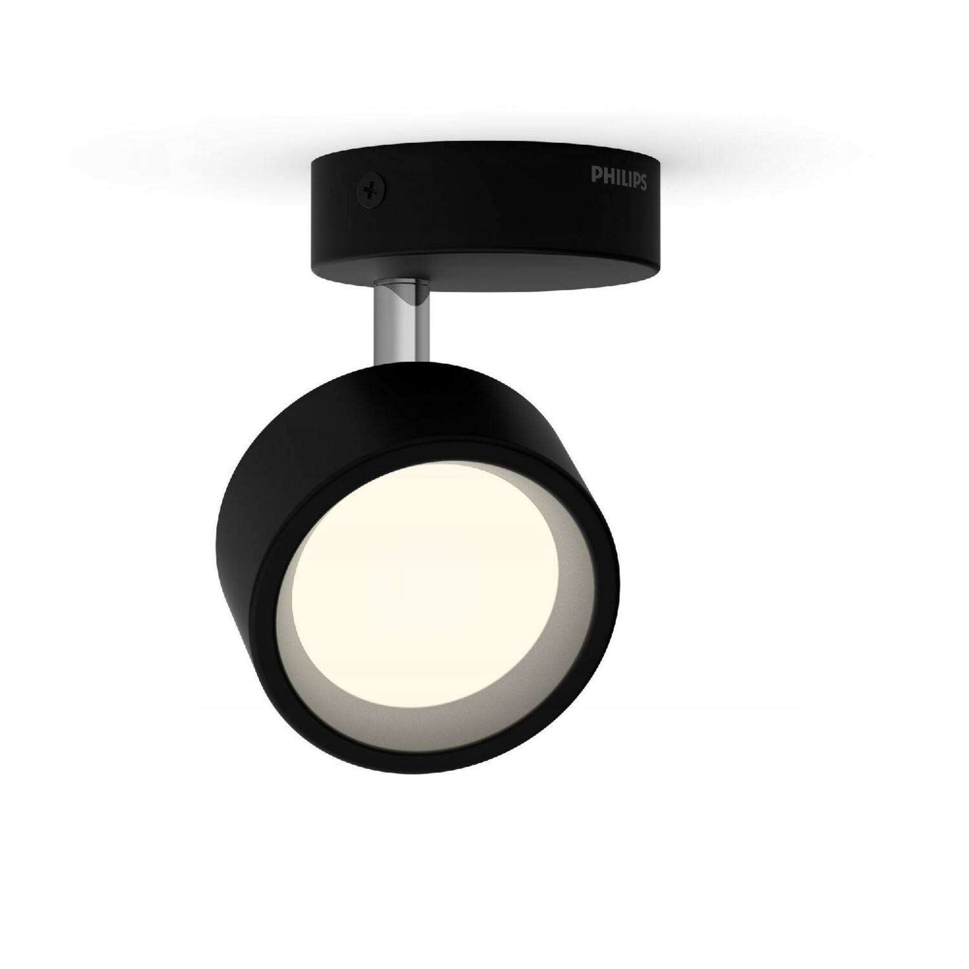 Philips Bracia bodové Led svítidlo 5,5W, 550lm, 2700K, černé, IP20