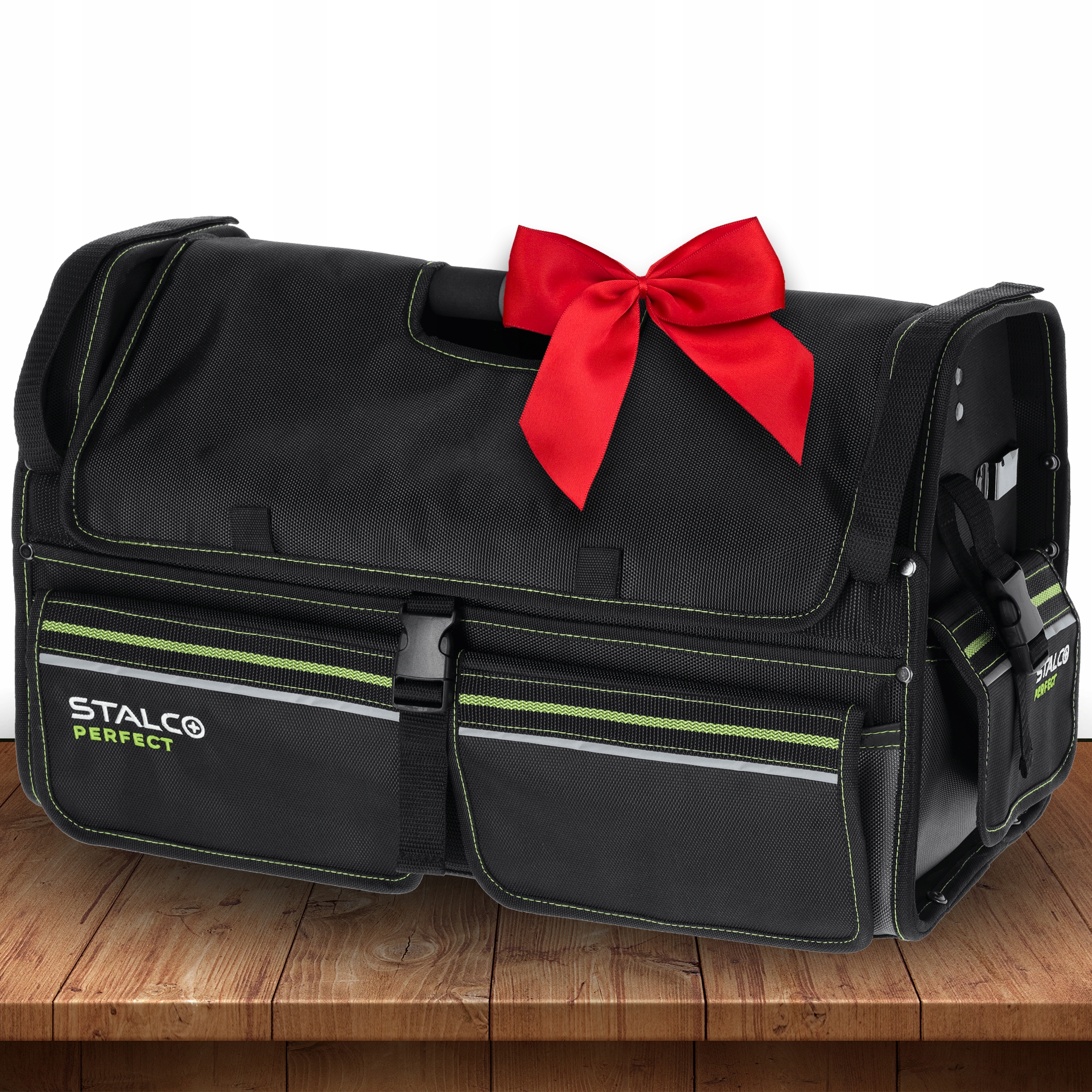 Torba narzędziowa, monterska na narzędzia zamknięta Stalco S-76272