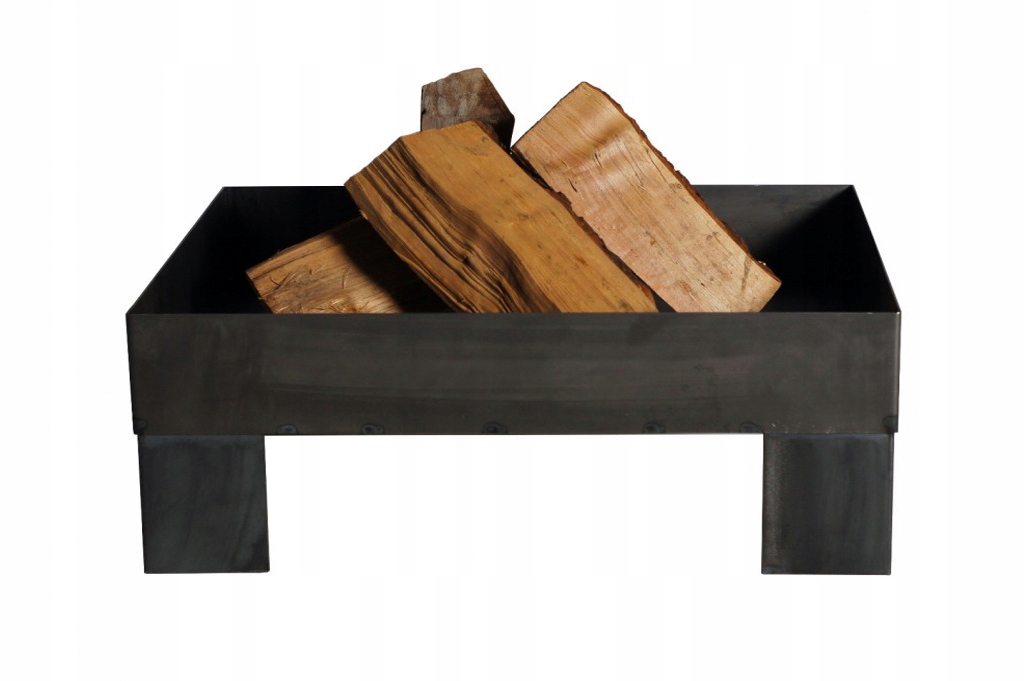 Palenisko ogrodowe kwadrat Duże 70cm Grill Ognisko