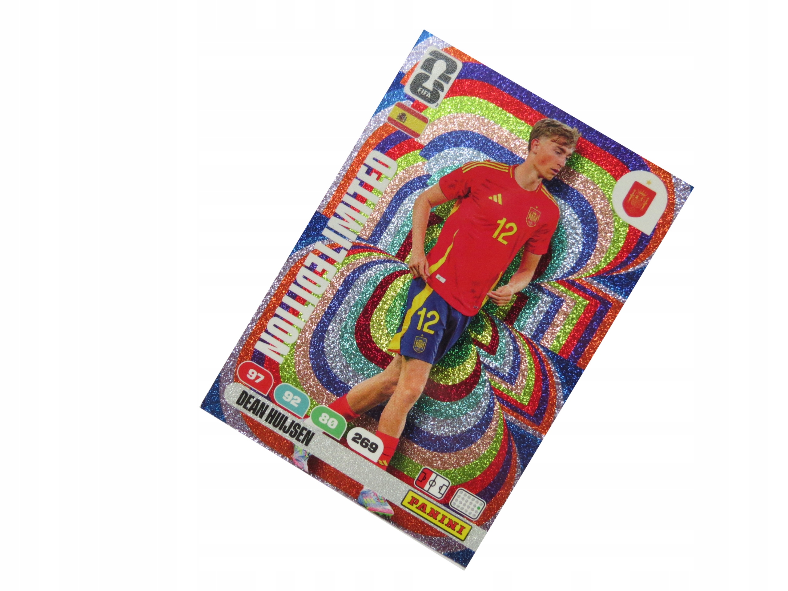 Panini Fifa World Cup 2026 Karty Piłkarskie Limited Dean Huijsen Hiszpania