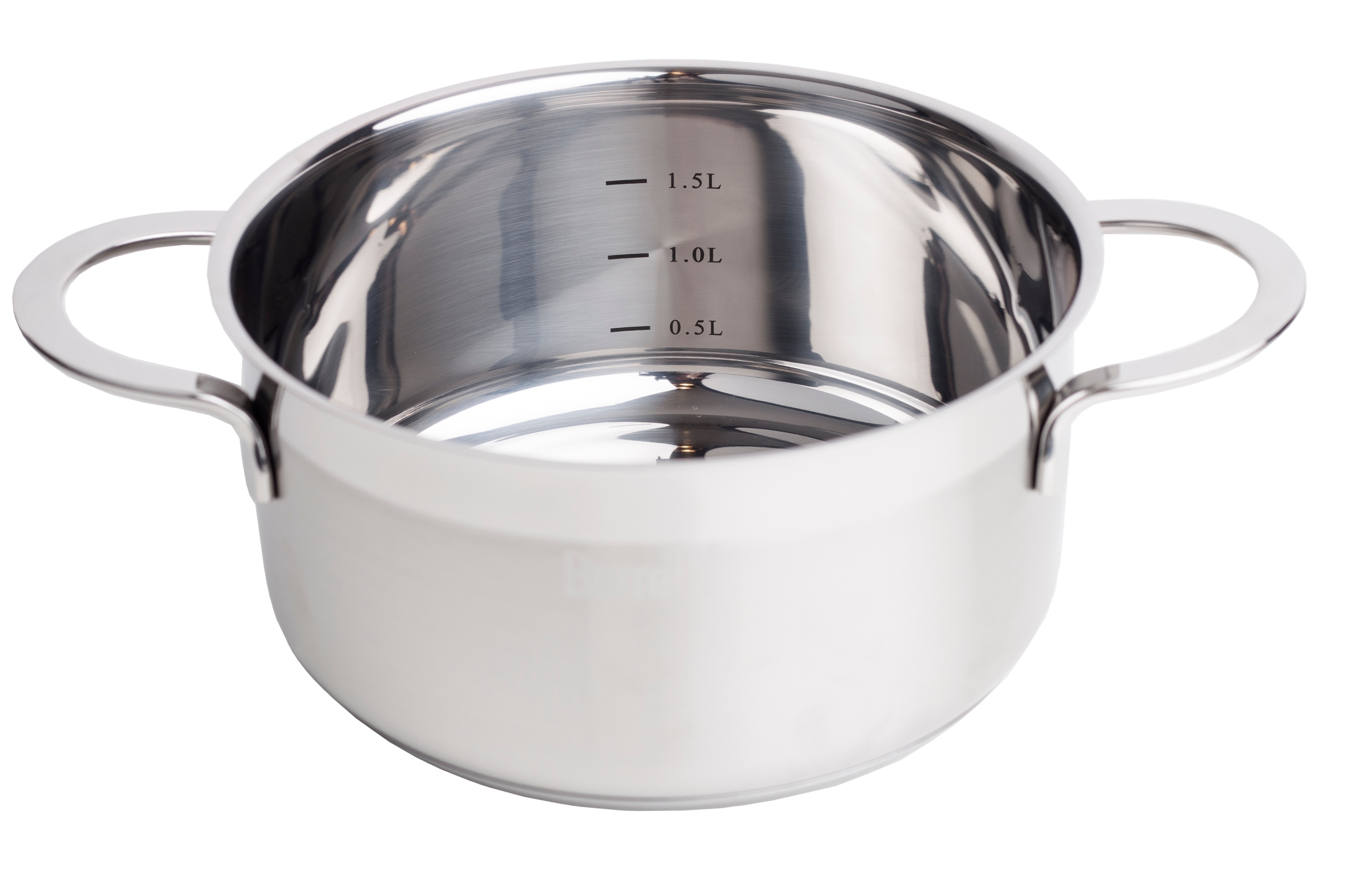 ZESTAW GANRKÓW 10 el. Na Prezent 4 Garnki z Pokrywą + Patelnia 28 cm Z/P Kolor srebrny