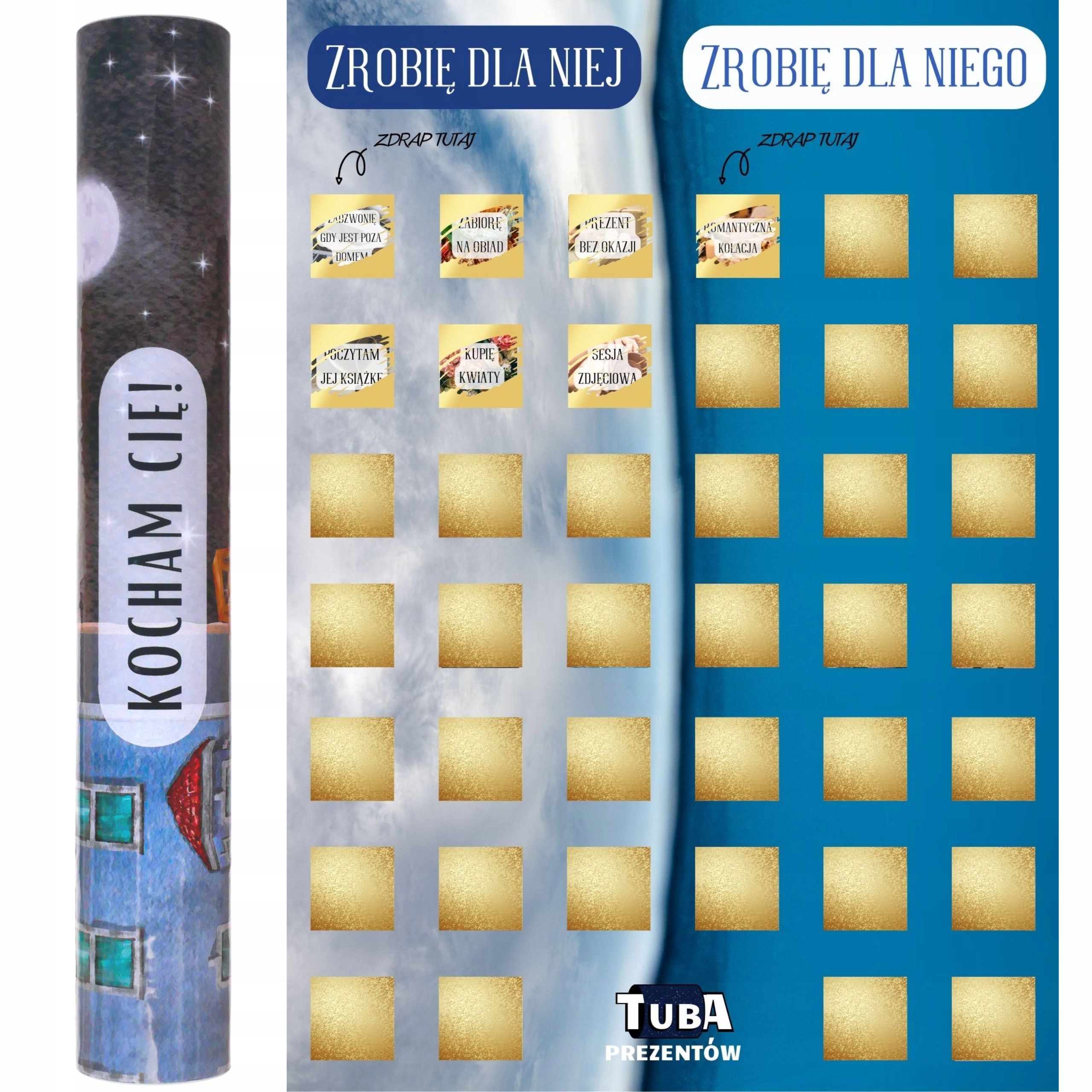 

Plakat Zdrapka Zrobię Dla Niej/ Zrobię Dla Niego